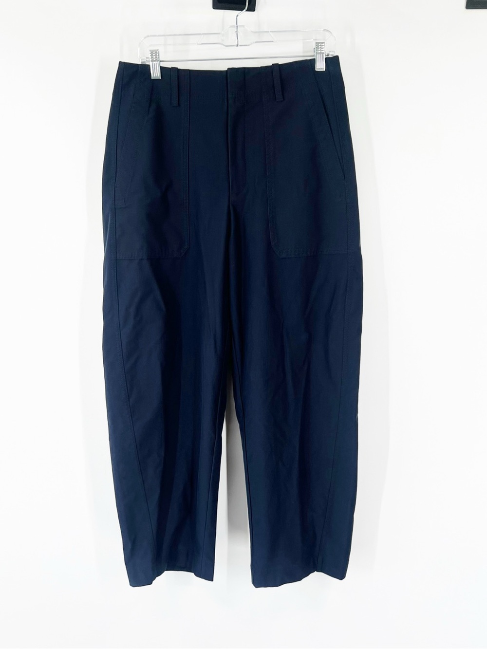 Athleta Skyline High Rise Barrel Leg Pants in Navy - Picture 2 of 9
